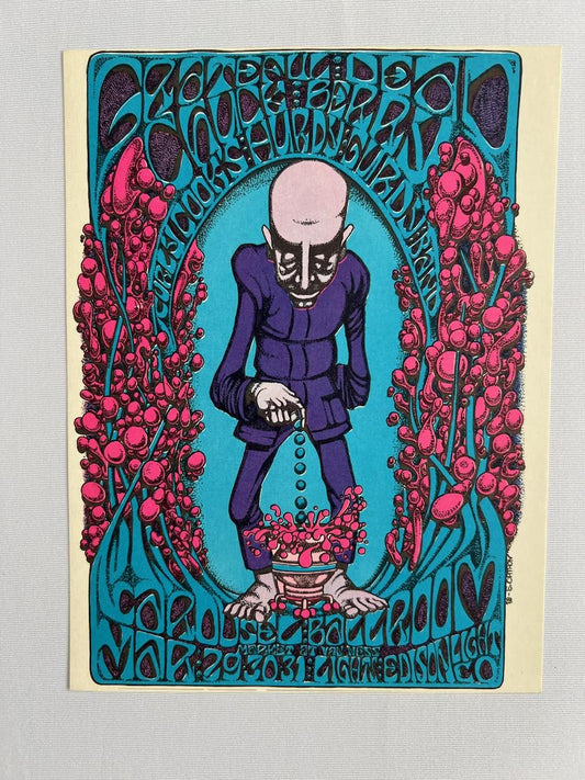 RARE Grateful Dead - Acid Dropper Handbill